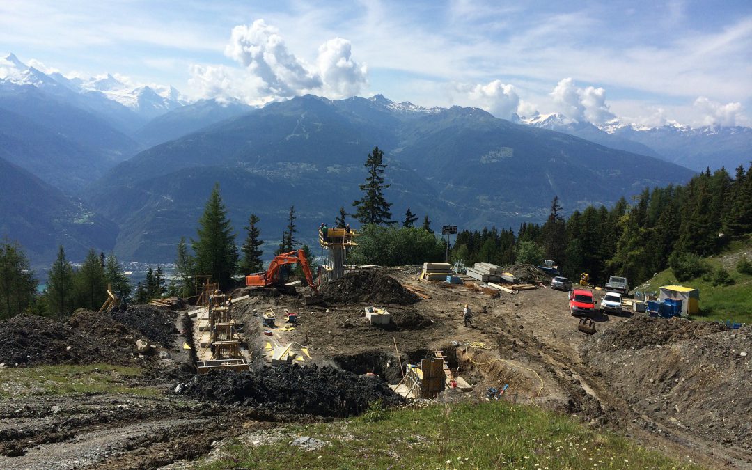 Montana: Télésiège de cabane de Bois