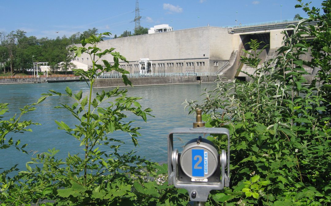 Barrage de Verbois : surveillance géodésique
