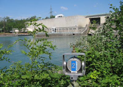 Barrage de Verbois : surveillance géodésique