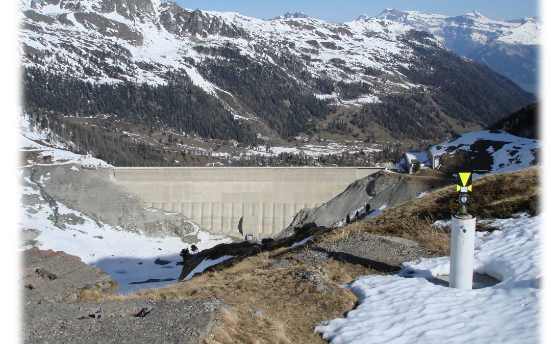 Barrage de Cleuson : surveillance géodésique
