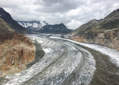 Glaciers (VS) : Détermination de la profondeur de glace